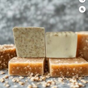 Handcrafted Oatmeal Soap Set